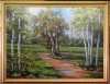 Etud landscape, canvas, oil, 50 x 60 c.