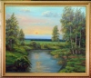 Etud  landscape, canvas, oil, 50 x 60 c.