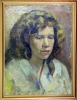 Portret canvas, oil, 30 x 40 c.